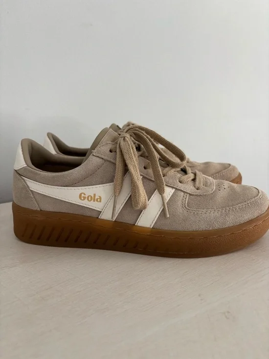 Gola Grandslam Leather & Suede Sneaker - Picture 1 of 5